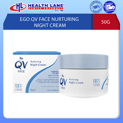 EGO QV FACE NURTURING NIGHT CREAM - 50G